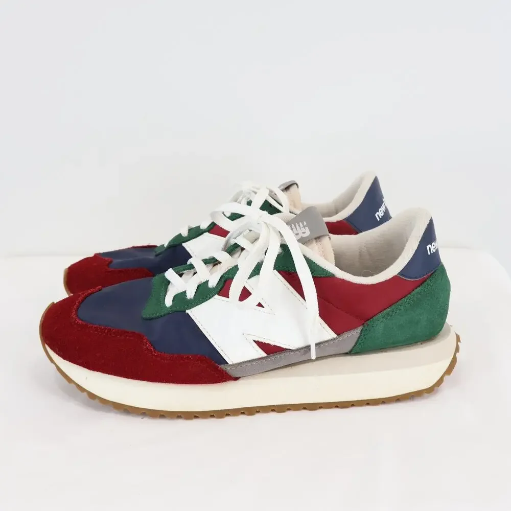 New Balance Men's 237V1 Scarlet Team Forest Green Size 9
